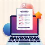 Icon representing online enrollment process